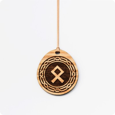 Руна Одал (Отала) из дерева Ясеня (руна Наследия Рода)